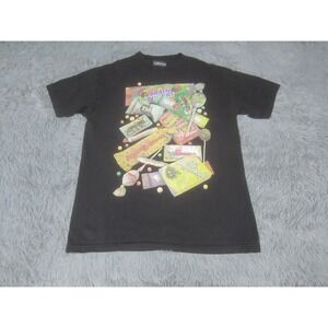The Hundreds Shirt Mens Medium Brain Candy Collab Short‎ Sleeve Crew Neck Black